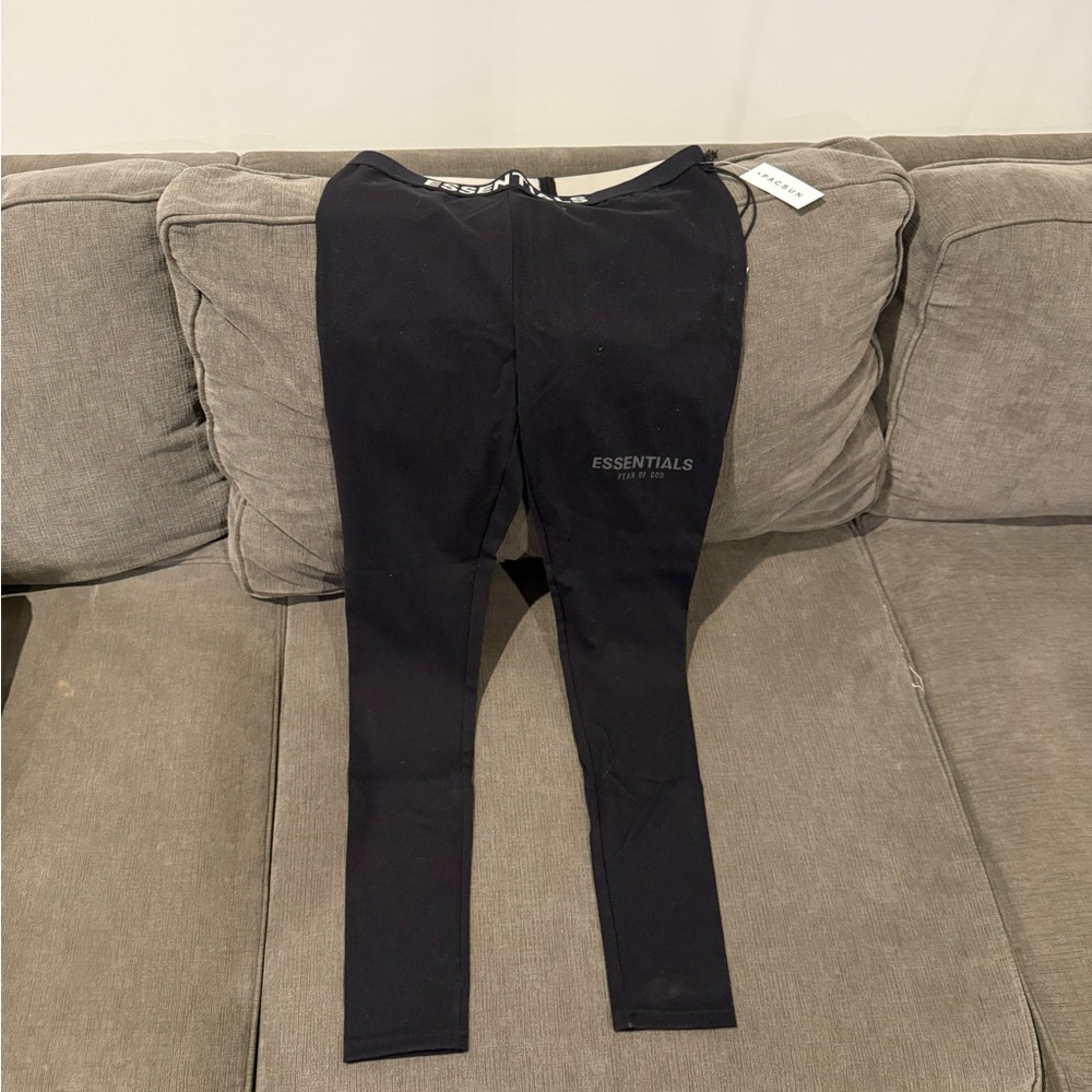 Essentials Black Leggings